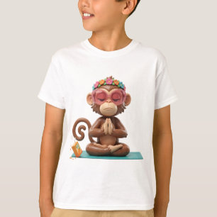  Floral Headband Yoga with Juice Box Mishap T-Shirt