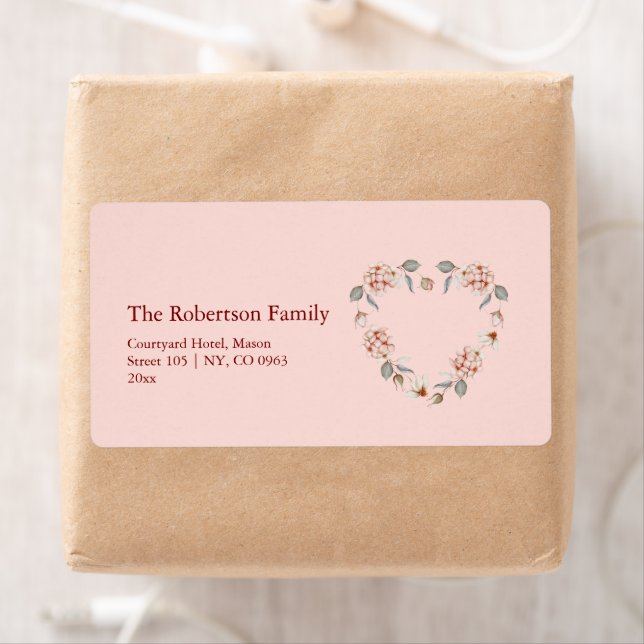 Floral Heart Custom (Insitu)