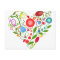 Floral heart