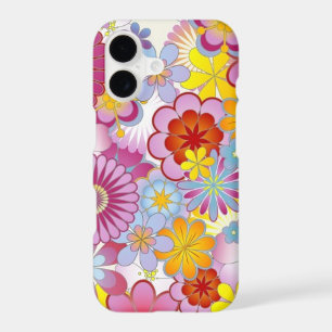Floral heart with butterflies