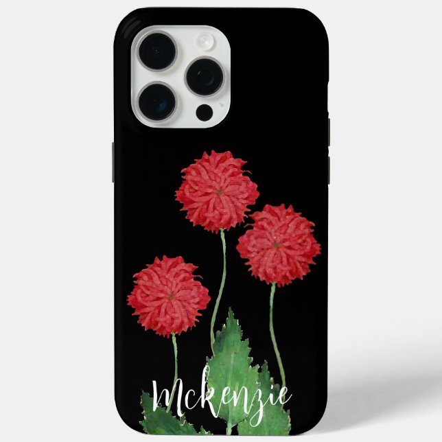 Floral Heirloom Exotic Black iphone 5 case (Back)