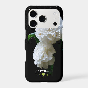 Floral Heirloom Roses Black