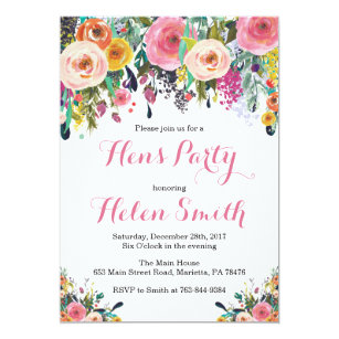 Hens Party Invitations Zazzle Com Au