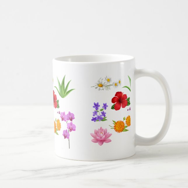 Floral & Herbal Collection Mug (Right)