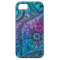 Floral Hippie Pattern - Blue By Megaflora