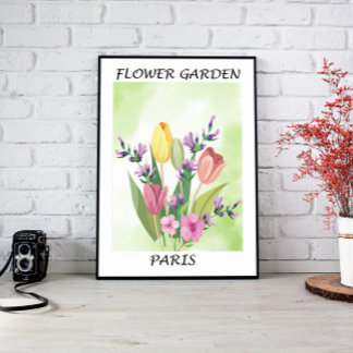 Floral Home Art Wall Decor