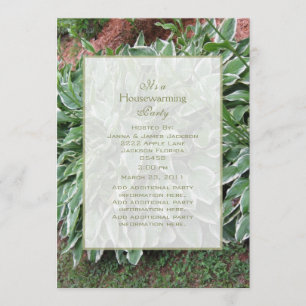 Floral Housewarming Party Invitation