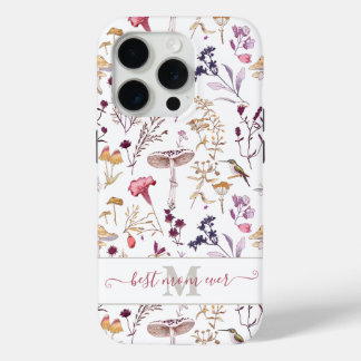 Floral Hummingbird iPhone Case - Mother's Day Gift