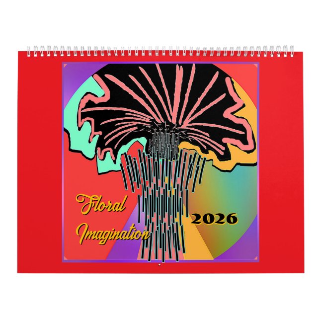 Floral Imaginations  Calendar (Cover)