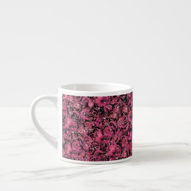Floral Impressions Espresso Cup (Left)