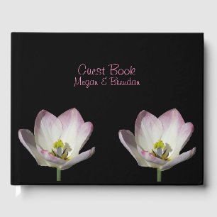 Floral In Love Guest Book