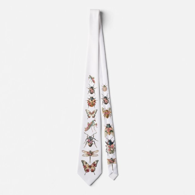 Floral Insect Tie (Front)