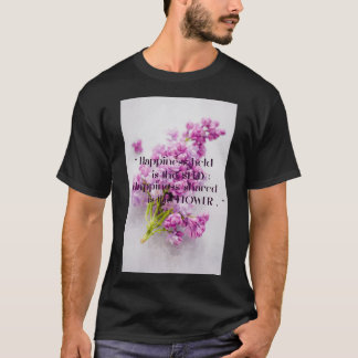 Floral Inspirational Quotes T-Shirt