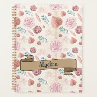 Floral Inspire School  Planner