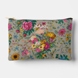 Floral intricate pattern Custom Print Cut Sew Bag
