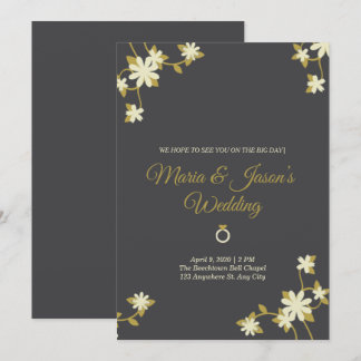 Floral Invitation