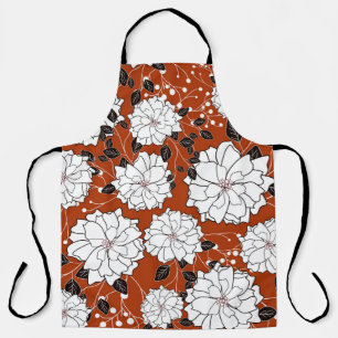 Floral Invitation: Abstract Wedding Apron