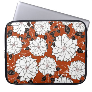 Floral Invitation: Abstract Wedding Laptop Sleeve
