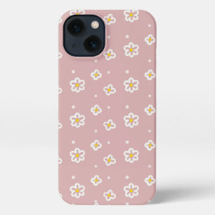 Floral iphone 13 glossy case