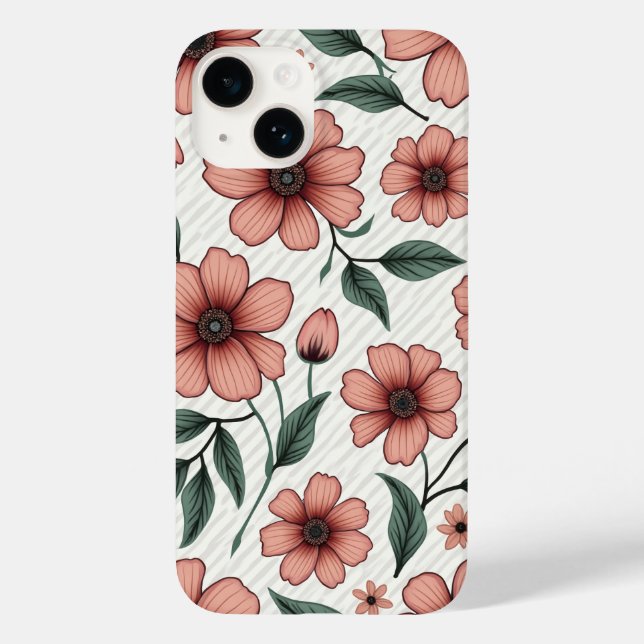 Floral iphone case (Back)