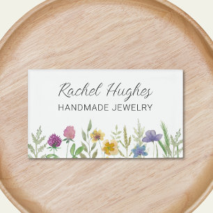 Floral Jeweller  Name Tag