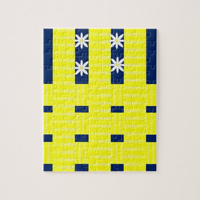 Floral Jigsaw Puzzle (Vertical)