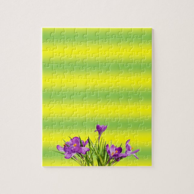 Floral Jigsaw Puzzle (Vertical)