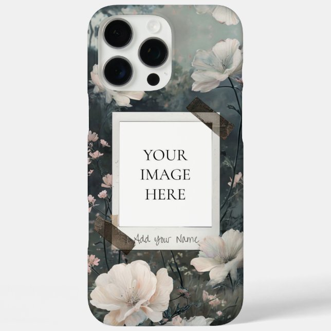 Floral Keepsake Case-Mate iPhone Case (Back)