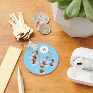 Floral keychain