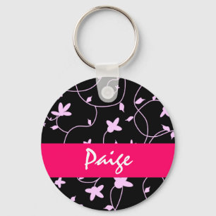 Floral Keychain - Personalise it!
