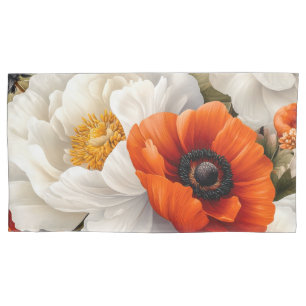 Floral King  Pillowcase