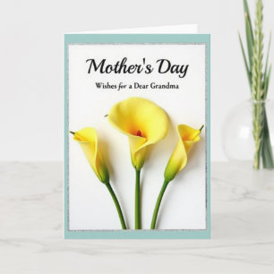 Floral Kiss Mothers Day Card
