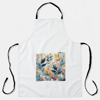 Floral Kitchen Apron