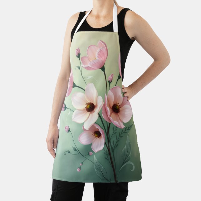 Floral Kitchen Apron (Insitu)
