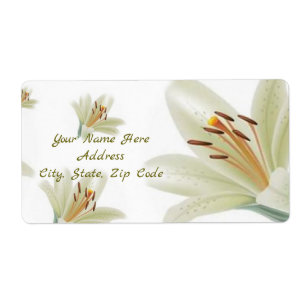 Floral Labels Tulips