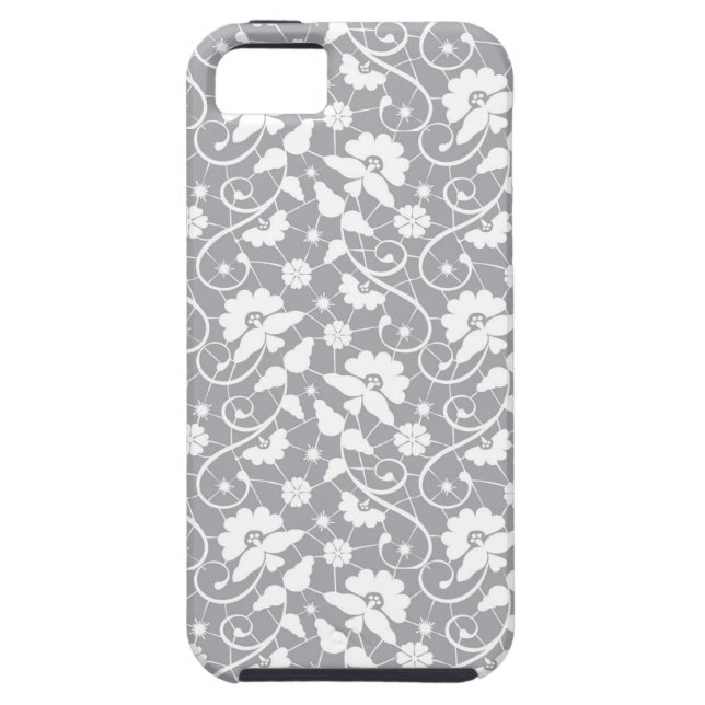 Floral Lace Pattern Case-Mate iPhone Case (Back)
