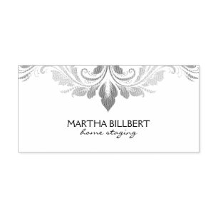 Floral Lace Self-inking Stamp