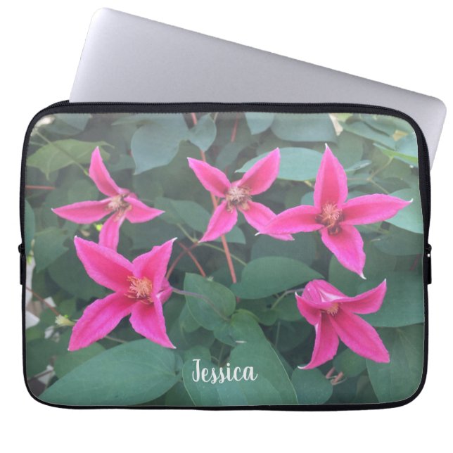 Floral Laptop Sleeve (Front)