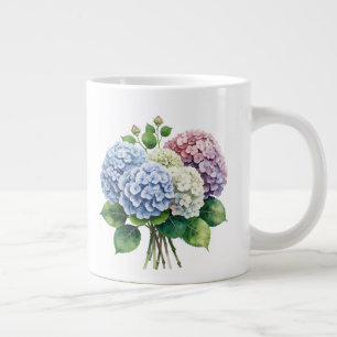 Floral  large coffee mug