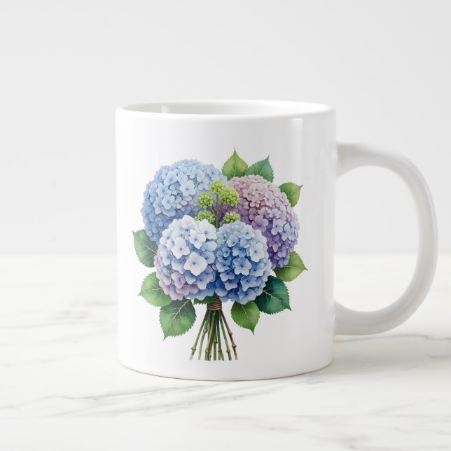 Floral  large coffee mug (Right)