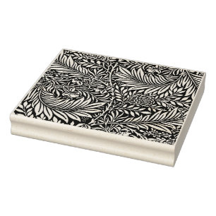 Floral Leaves -  William  Morris Rubber Stamp