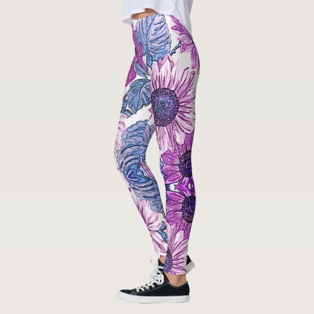 Floral Leggings (Left)