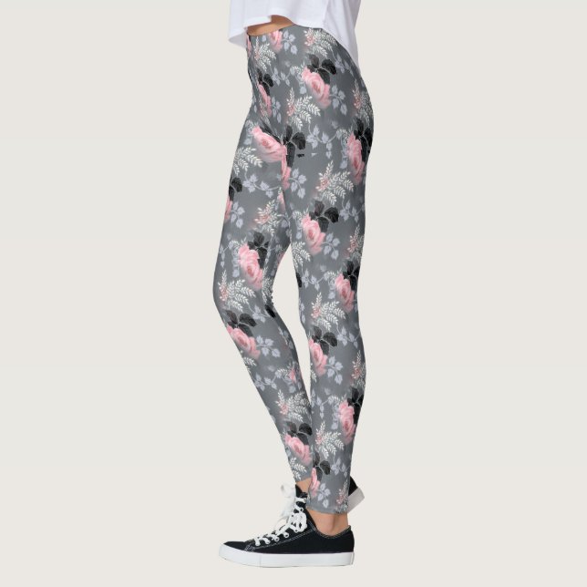 Floral Leggings (Left)