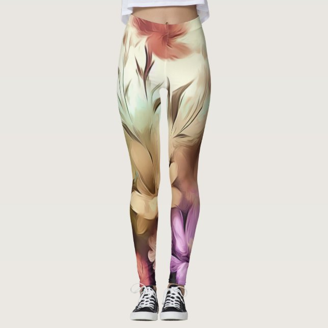 Floral Leggings (Front)