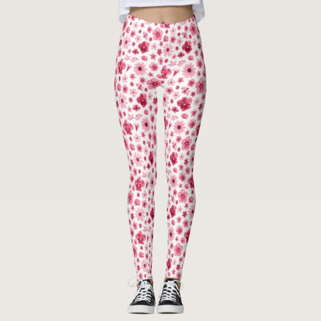 Floral leggings (Front)