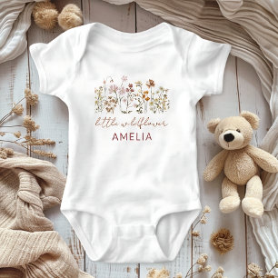 Floral Little Wildflower Baby Bodysuit