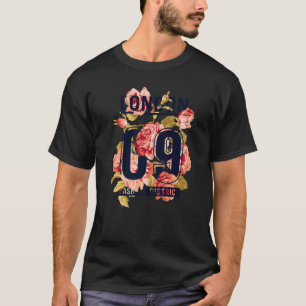 Floral London Illustration Graphic I Love London T-Shirt