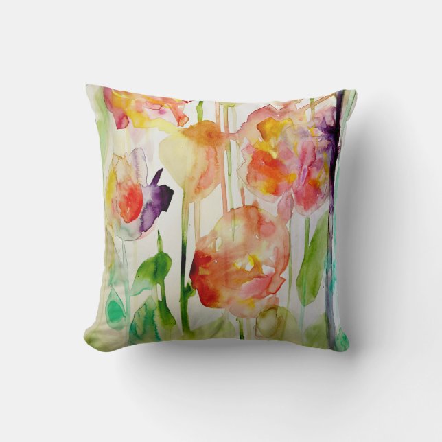 floral love cushion (Front)