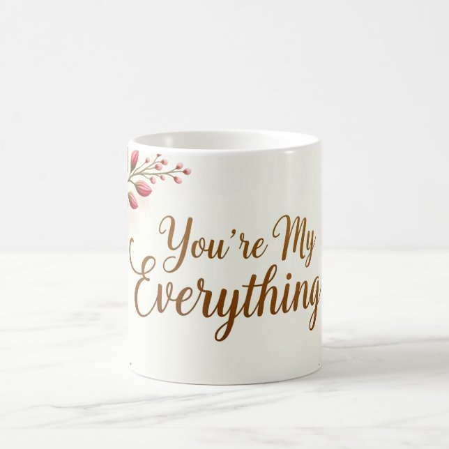 Floral Love Mug (Center)