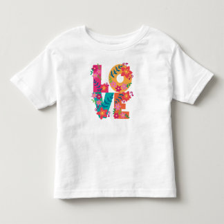 Floral LOVE Toddler Shirt